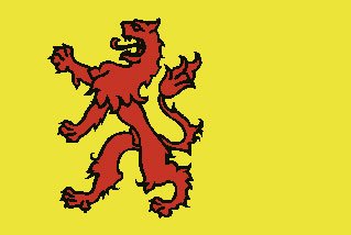 Zuid Holland Flagge 20x30cm - Zh2030 72dpi - ZH2030
